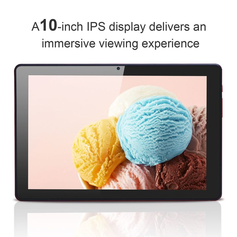 ไอเดีย C แท็บเล็ต PC ขนาด 10 นิ้ว พร้อมกล้อง 13MP + 16MP และความจําขยาย 256GB จอแสดงภาพ IPS ความละเอียดสูง CM8000plus