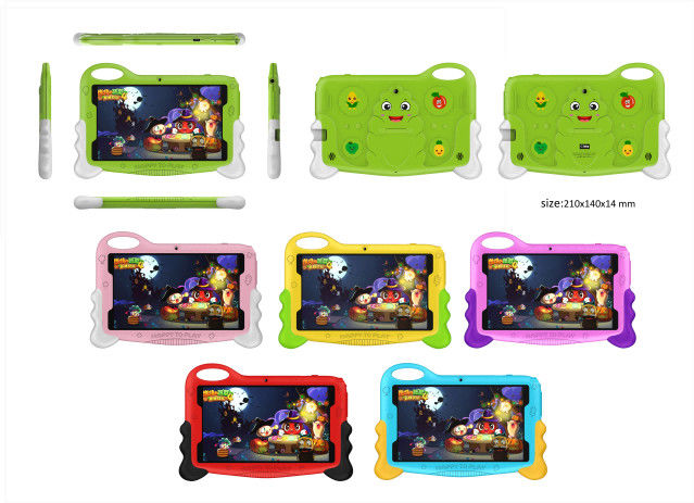 ไอเดียซี 32GB ที่เก็บของ แท็บเล็ตการศึกษาขนาด 7 นิ้ว สําหรับนักเรียน Case ทนทาน การควบคุมผู้ปกครอง CM78-Pink