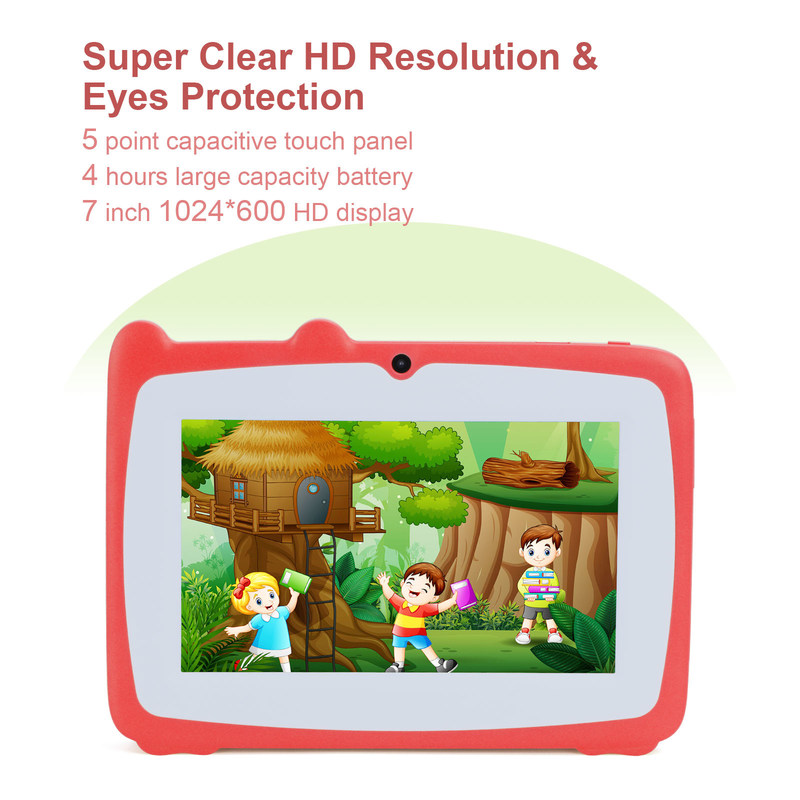 C Idea 7 นิ้ว 32GB แท็บเล็ต PC ด้วยระบบ Android 12 สําหรับนักเรียน GMS แท็บเล็ต Kidspad CM82