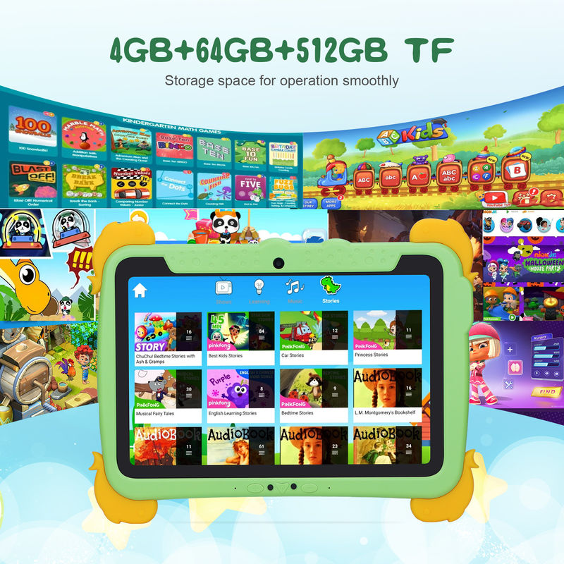 ไอเดีย C 10.1 นิ้ว เด็ก แท็บเล็ตคอมพิวเตอร์ ด้วยกรอบป้องกันตา ips HD Screen Pre-Install IWAWA P1150