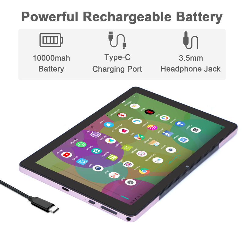 ไอเดียซี 9.7 นิ้ว แอนดรอยด์ 12 แท็บเล็ต 8GB แรม 512GB โรม รุ่น CM7800 สีชมพู