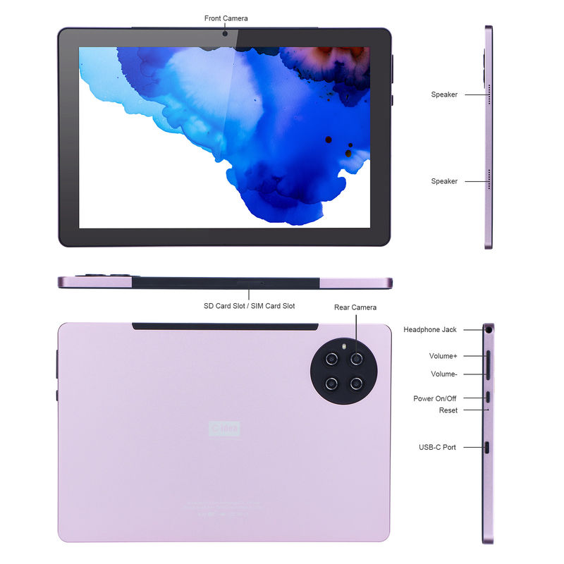 ไอเดียซี 9.7 นิ้ว แอนดรอยด์ 12 แท็บเล็ต 8GB แรม 512GB โรม รุ่น CM7800 สีชมพู