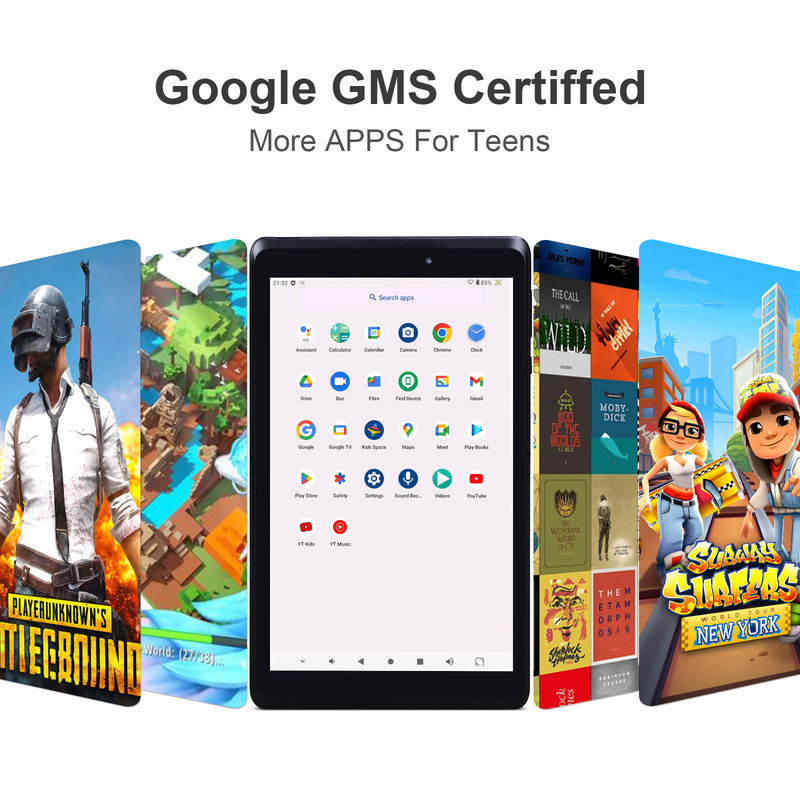 ไอเดียซี Youth 8 Inch Tablet แอนดรอยด์ 13 พร้อมจอไฟฟ้าสีฟ้า, WiFi, 32GB + 64GB, 800*1280 IPS incell CM826