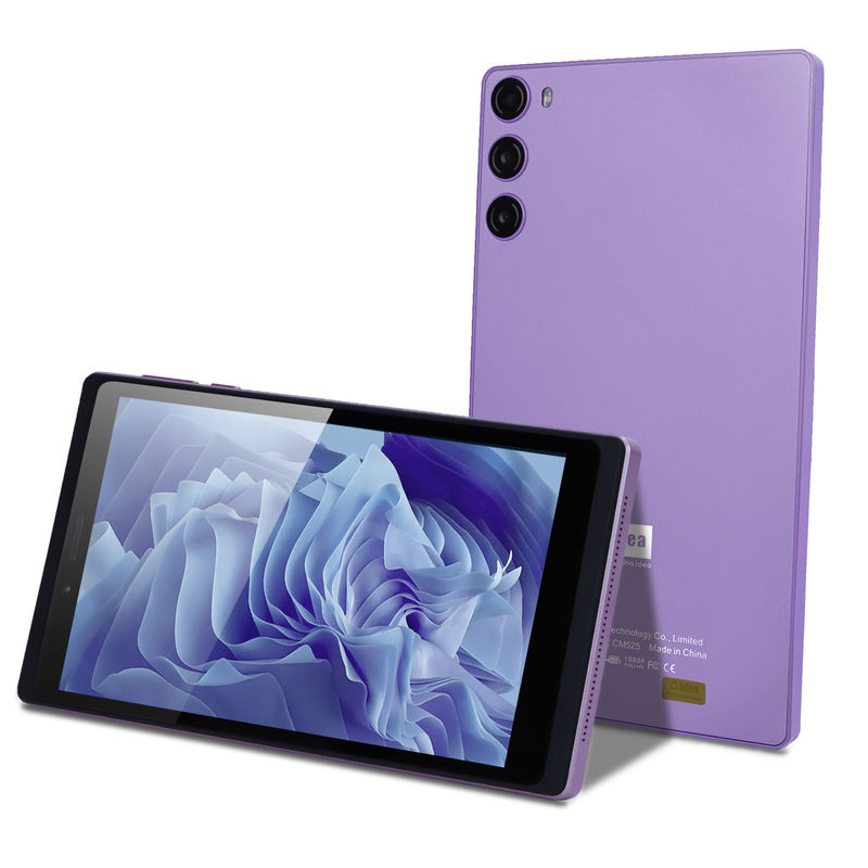 ไอเดีย C 7 นิ้ว 6+128GB แท็บเล็ต Android ขนาด 6000mAh พร้อม SIM สําหรับนักเรียน CM525 สีม่วง