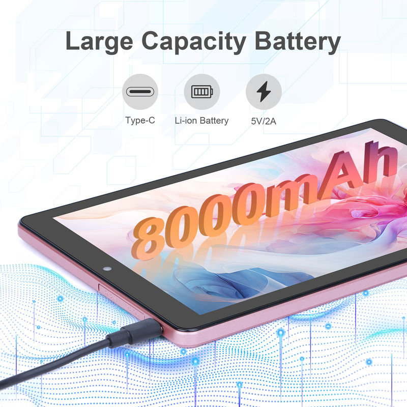 ไอเดีย C 9 นิ้ว แท็บเล็ต PC WIFI 2.4G/5G 800x1280 IPS Screen แอนดรอยด์ แท็บเล็ต โทรศัพท์สนับสนุนการโทรด้วยกล้องคู่ ((Pink)