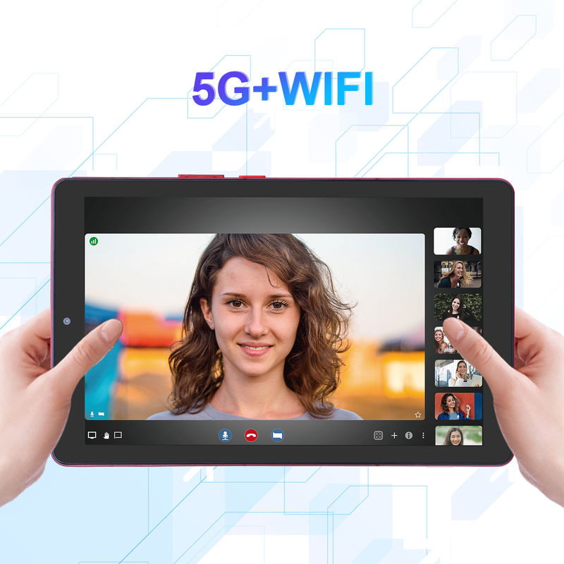 ไอเดีย C 9 นิ้ว แท็บเล็ต PC WIFI 2.4G/5G 800x1280 IPS Screen แอนดรอยด์ แท็บเล็ต โทรศัพท์สนับสนุนการโทรด้วยกล้องคู่ ((แดง)