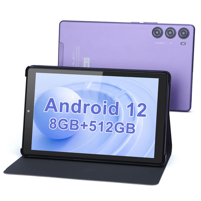 ไอเดีย C 9 นิ้ว แท็บเล็ต PC WIFI 2.4G/5G 800x1280 IPS Screen แอนดรอยด์ แท็บเล็ต โทรศัพท์สนับสนุนการโทรด้วยกล้องคู่ ((สีม่วง)