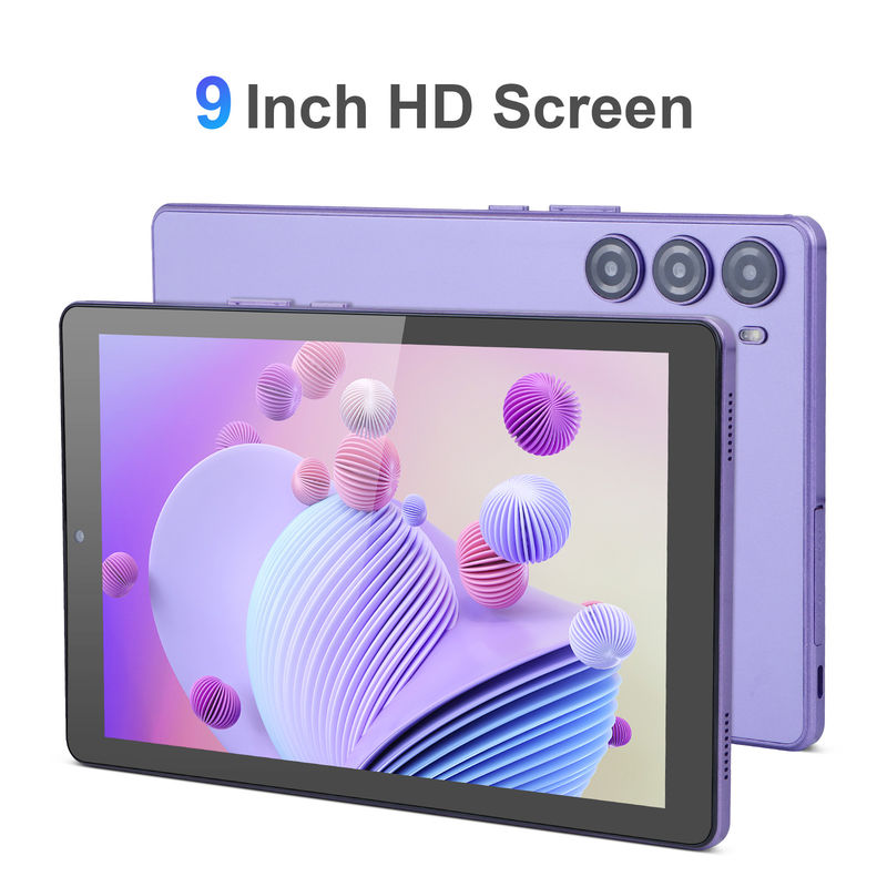 ไอเดีย C 9 นิ้ว แท็บเล็ต PC WIFI 2.4G/5G 800x1280 IPS Screen แอนดรอยด์ แท็บเล็ต โทรศัพท์สนับสนุนการโทรด้วยกล้องคู่ ((สีม่วง)