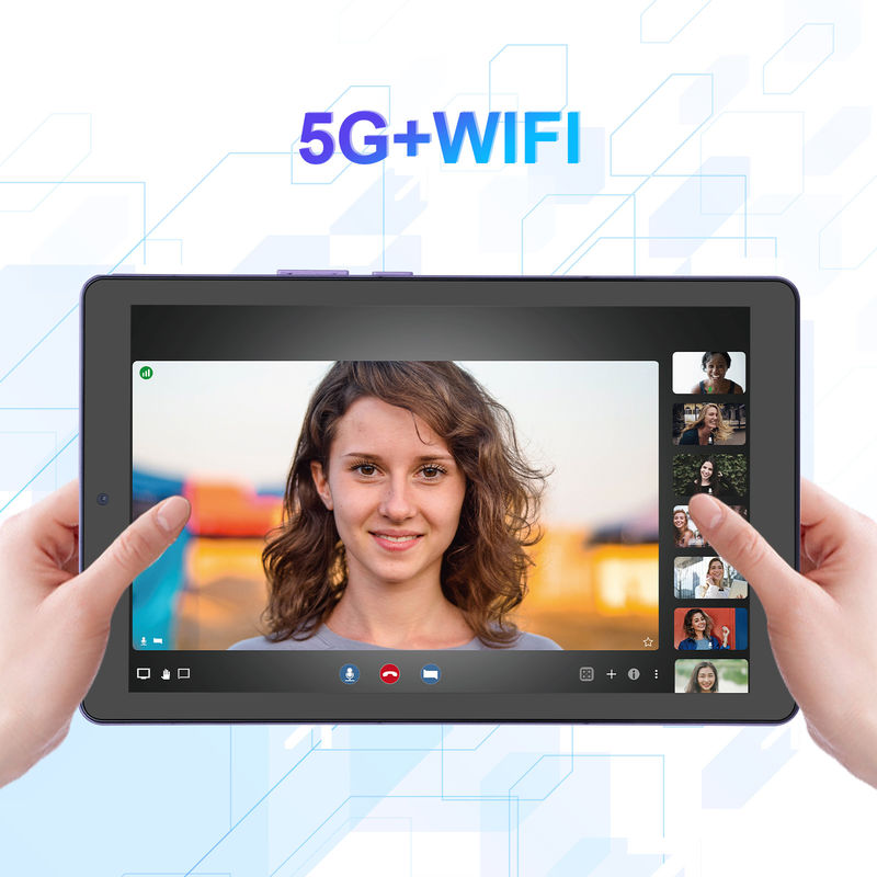 ไอเดีย C 9 นิ้ว แท็บเล็ต PC WIFI 2.4G/5G 800x1280 IPS Screen แอนดรอยด์ แท็บเล็ต โทรศัพท์สนับสนุนการโทรด้วยกล้องคู่ ((สีม่วง)