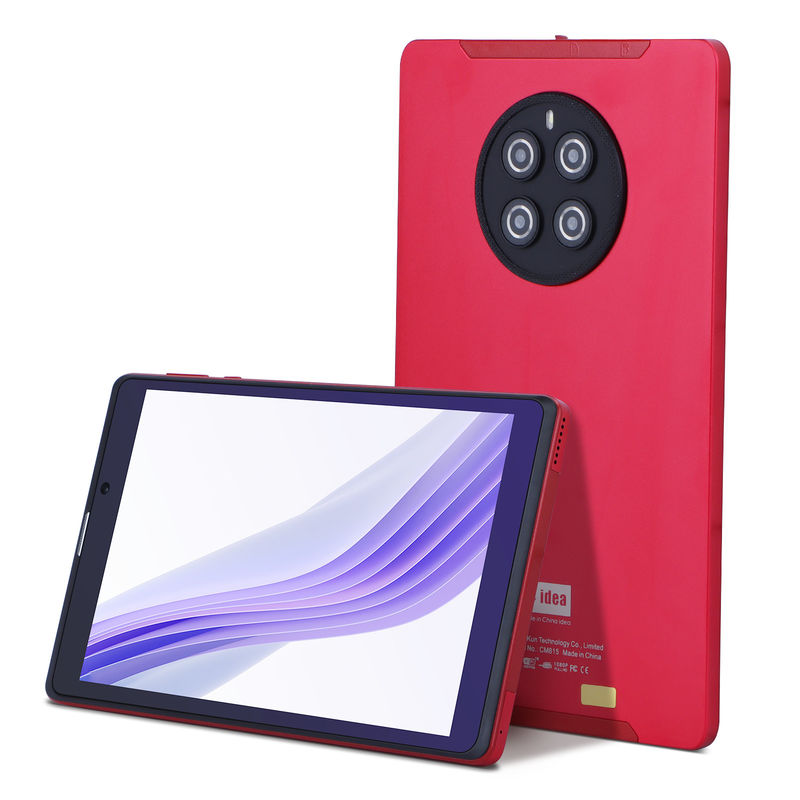 C ไอเดีย แท็บเล็ต WiFi พร้อมจอป้องกันตา แท็บเล็ต Android Quad Core PC พร้อม SIM CM815