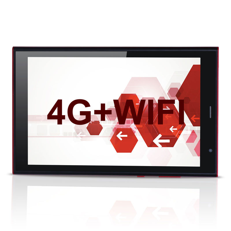 ไอเดีย C 8 นิ้ว แอนดรอยด์ แท็บเล็ต PC 8GB RAM 512GB ROM Quad Core 800*1280 แท็บเล็ต HD พร้อม WIFI/SIM Card CM822 (สีแดง)
