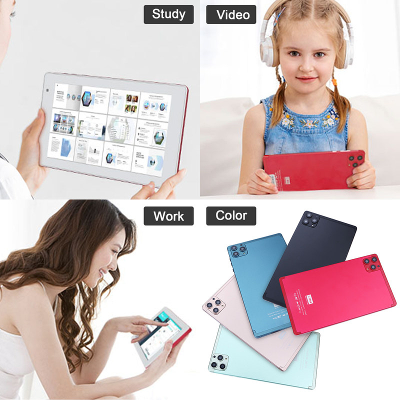 ไอเดีย C แท็บเล็ตสมาร์ท Android ขนาด 7 นิ้ว 8+512GB แท็บเล็ต WiFi Quad Core HD Touch Screen CM513 ((ทอง)