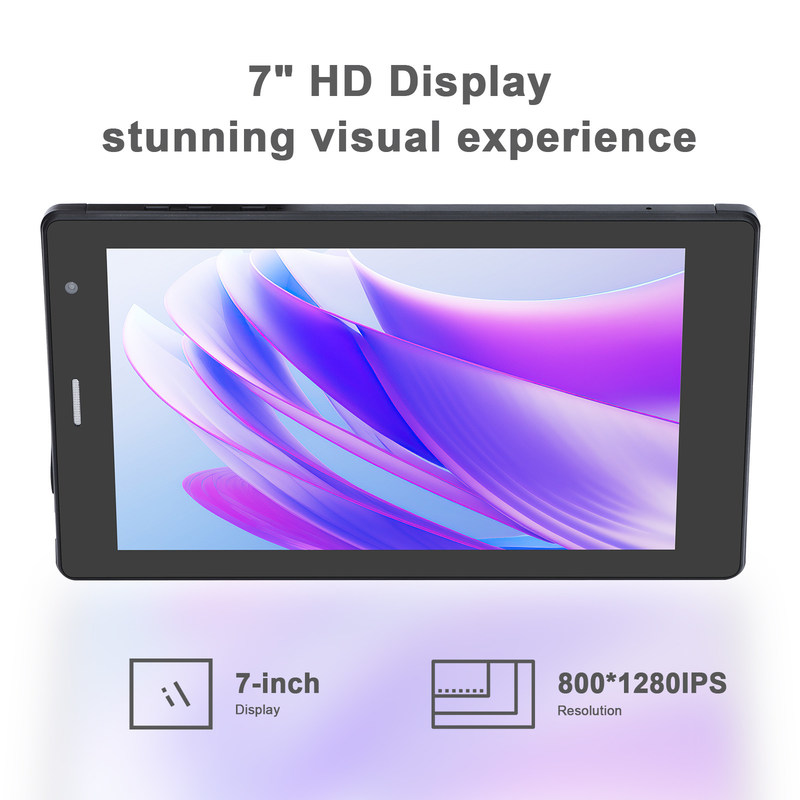 ไอเดีย C แท็บเล็ตสมาร์ท Android ขนาด 7 นิ้ว ขนาด 8+512GB แท็บเล็ต WiFi Quad Core ขนาด HD หน้าจอสัมผัส CM513 ((ดํา)