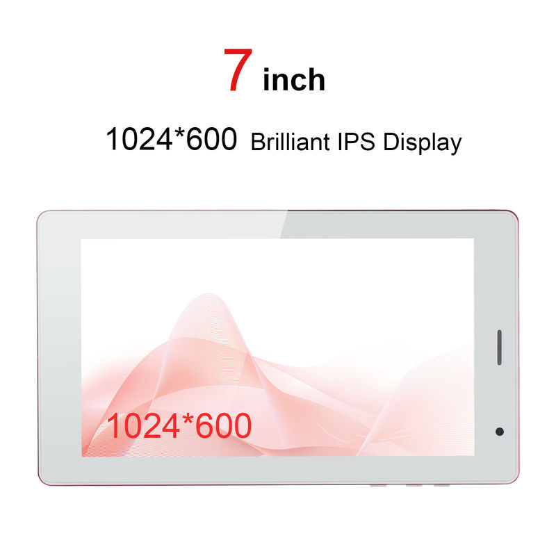ไอเดีย C 7 นิ้ว แท็บเล็ต PC 8GB RAM 512GB ROM Quad Core Processor กล้องสอง WiFi/BT สําหรับวัยรุ่น พร้อม Case CM513 (สีแดง)