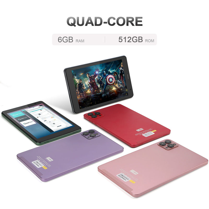 ไอเดีย C 8 นิ้ว แอนดรอยด์ แท็บเล็ต คอมพิวเตอร์ ด้วยระบบ Android 12 OS Quad Core CPU 6GB RAM 512GB Storage IPS HD Display CM813-Green