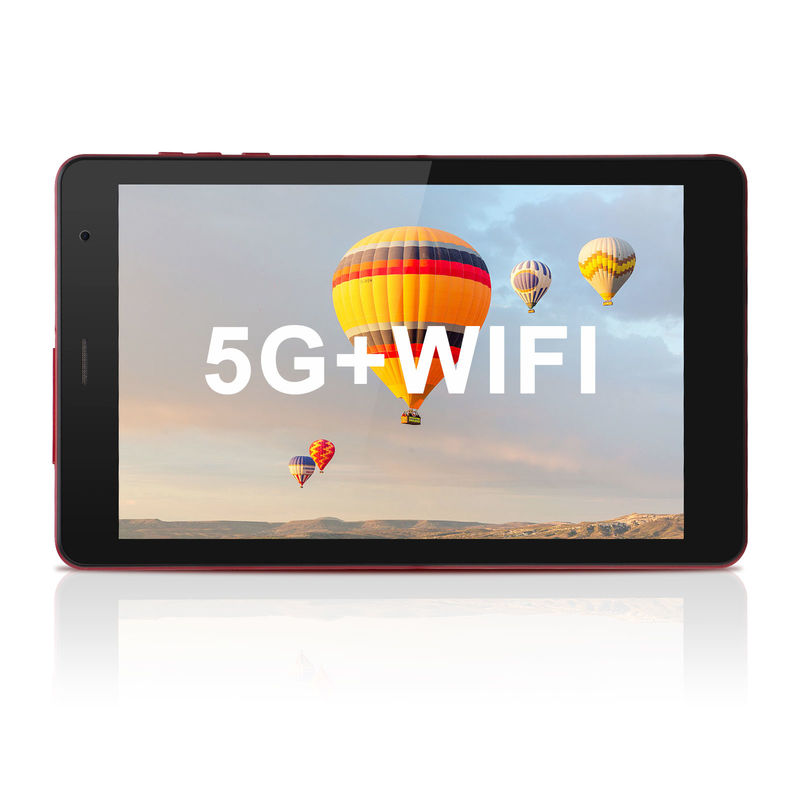 ไอเดีย C 1280x800 IPS แท็บเล็ต Android 8 นิ้ว หน้าจอสัมผัส HD GPS WiFi กล้องคู่ 8000mAh แบตเตอรี่ CM813-แดง