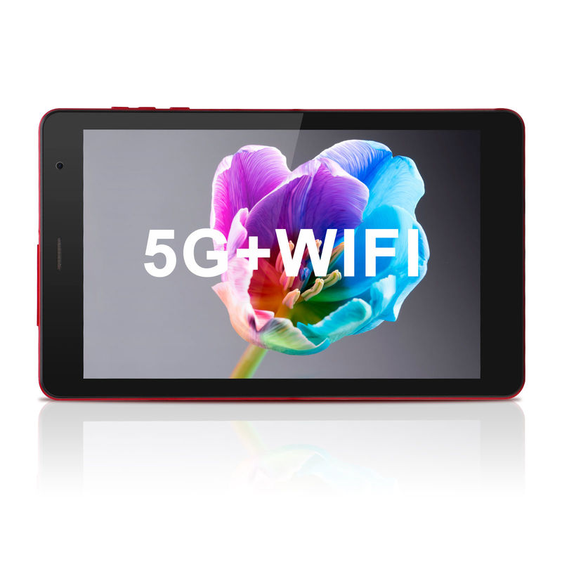 ไอเดีย C แอนดรอยด์ 8 นิ้ว แท็บเล็ต PC แอนดรอยด์ 12 แท็บเล็ต 512GB แท็บเล็ตที่เก็บของ PC Quad Core Processor CM813 สีแดง