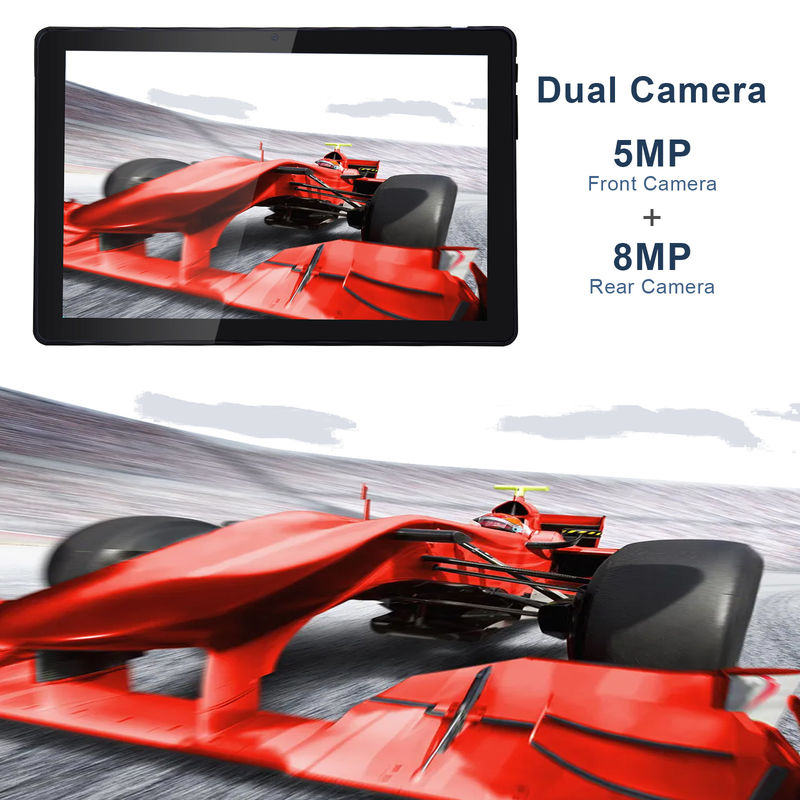C idea 800x1280 IPS 10 Inch Tablet PC With Case 256GB ROM Quad Core Dual 5MP+8MP กล้อง HD IPS จอ CM7000 สีดํา