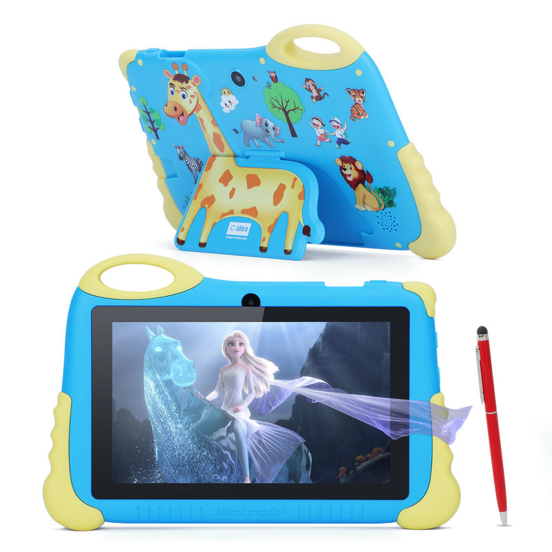 C Idea แท็บเล็ต Android ขนาด 7 นิ้ว สําหรับอายุ 3-7 ขยาย 512GB แท็บเล็ต Kidspad ด้วย Case CM92