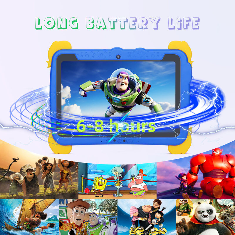 ไอเดียซี เด็กแท็บ 10.1 นิ้ว แอนดรอยด์ 12 แท็บเล็ตสําหรับเด็ก 4GB แรม 64GB โรม ป้องกันตา หน้าจอสัมผัส P1150