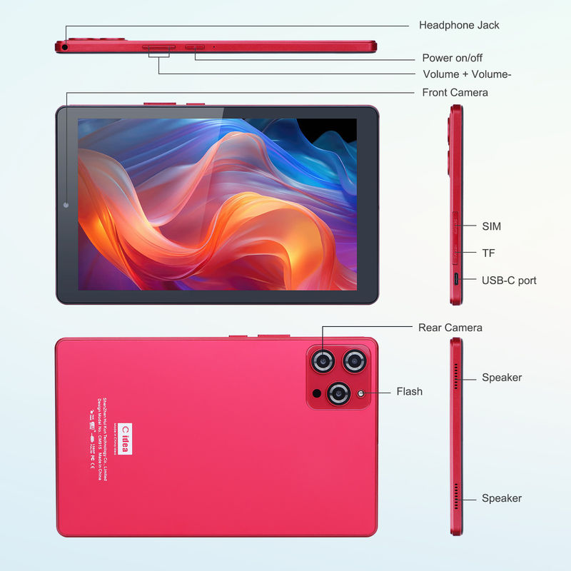 ไอเดีย C 9 นิ้ว แท็บเล็ตพีซี แอนดรอยด์ พร้อมซิมการ์ด 1024x600 ไอพีเอส จอแสดงผล Wifi GPS สําหรับวัยรุ่น นักเรียน CM915