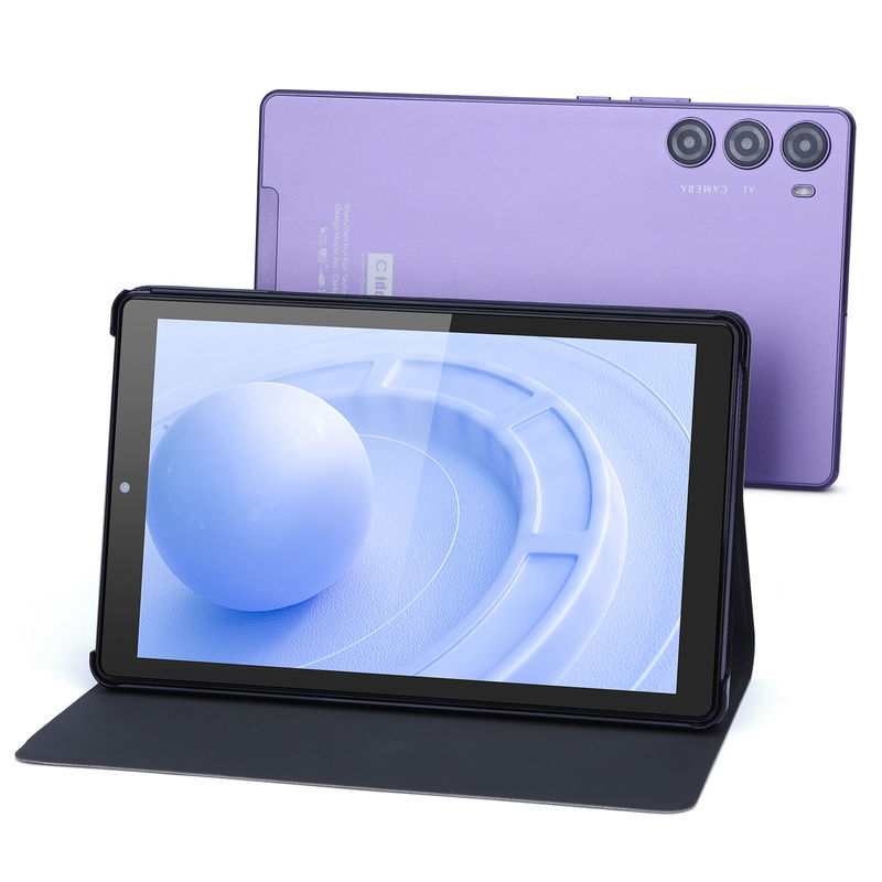 ไอเดียซี สีม่วง 256GB ROM 9 Inch Tablet PC พร้อมจอ IPS ขนาด 800x1280 ขนาดแบตเตอรี่ 8000mAh พร้อมกระเป๋าปกป้อง CM925