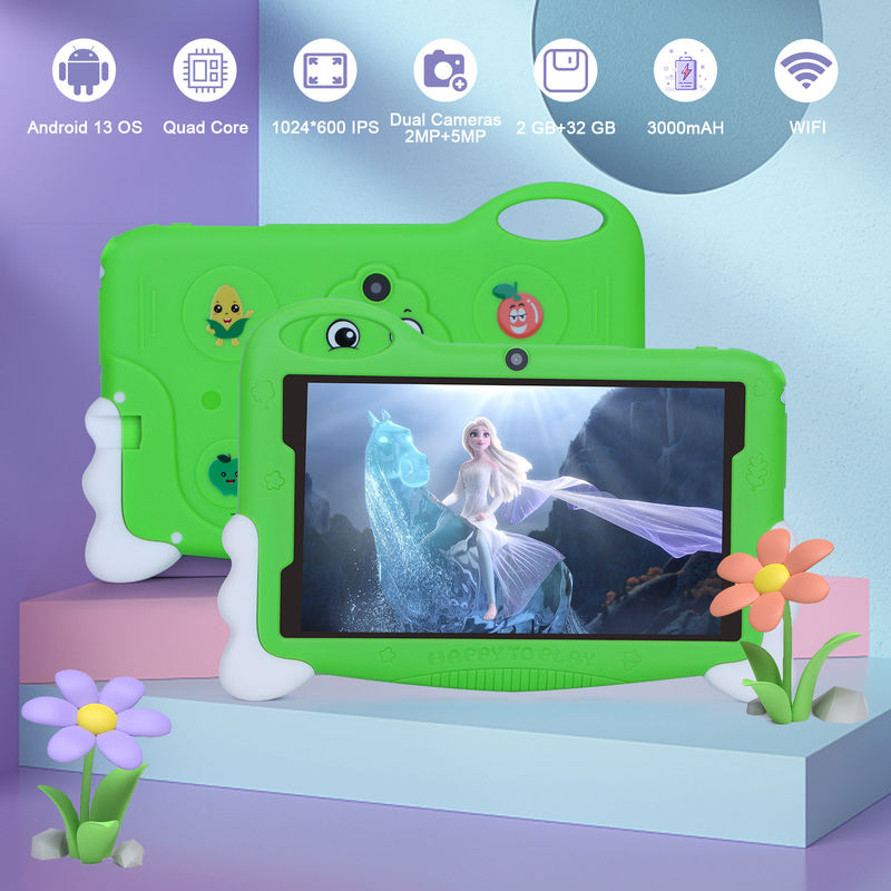 C Idea แท็บเล็ตการศึกษา Android ขนาด 7 นิ้ว สําหรับนักเรียนด้วย Quad Core Tablet Kidspad CM90