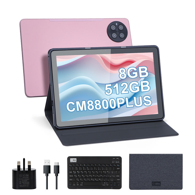 ไอเดีย C 10.1 นิ้ว แอนดรอยด์ WiFi Touch Screen แท็บเล็ต PC พร้อม 5G LET คีย์บอร์ด CM8800plus