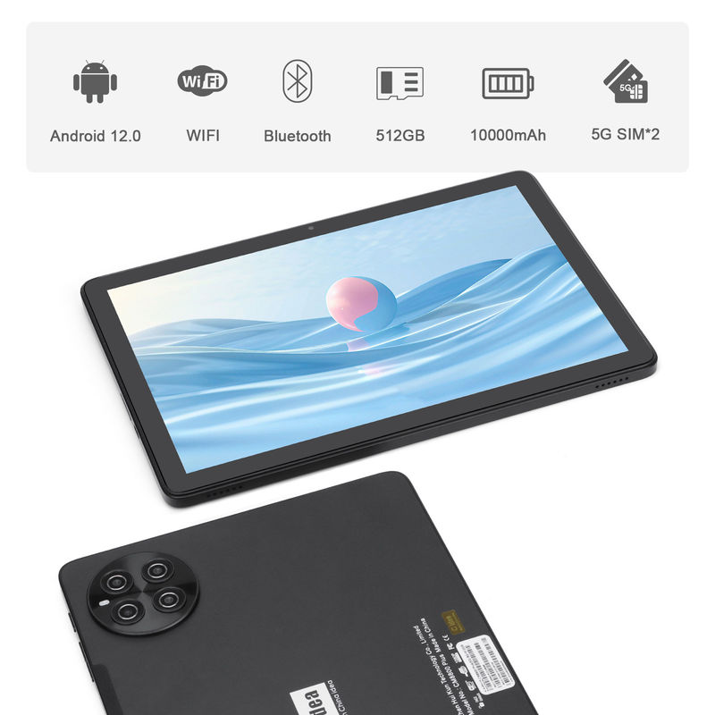 ไอเดีย C 5G WiFi Android Touch Screen แท็บเล็ต PC พร้อมเติมเติมเติมเติมเติมเติมเติม