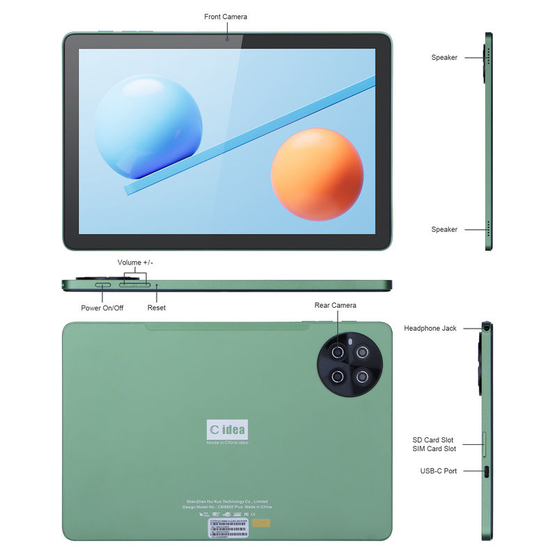 ไอเดียซี แท็บเล็ตการศึกษาขนาด 10.1 นิ้ว สําหรับนักเรียน พร้อมเติมเติม 2 ซิม CM8800plus