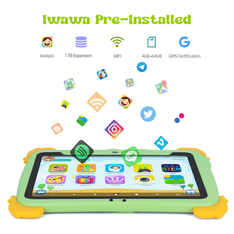 C Idea Kids Tablet 10.1 นิ้ว แอนดรอยด์ แท็บเล็ต คอมพิวเตอร์ พร้อมเคสป้องกันตา 1280*800 จอ