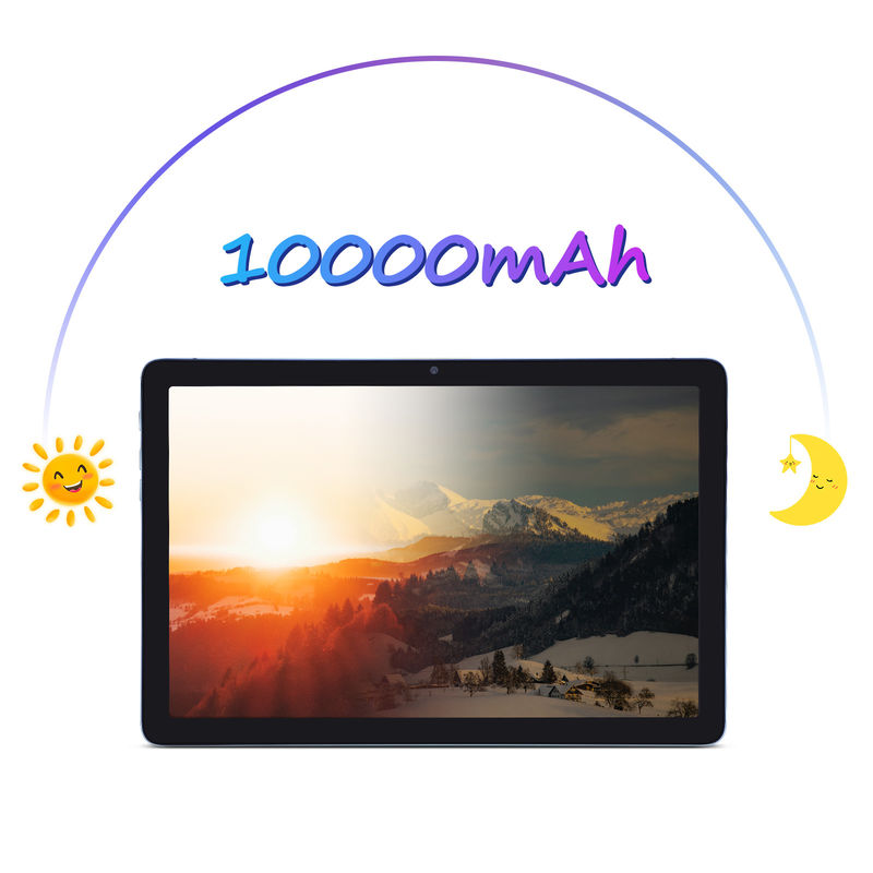 ไอเดีย C 10.1 นิ้ว สมาร์ทแท็บเล็ต 10000mAh แบตเตอรี่ 8GB + 512GB พร้อมคีย์บอร์ดบลูทูธ และ SIM รองรับการศึกษาการเรียนรู้