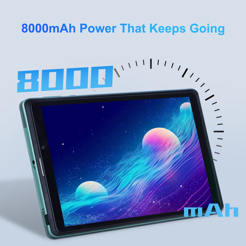 ไอเดีย C 8 นิ้ว แอนดรอยด์ แท็บเล็ตพีซี ด้วย แอนดรอยด์ 12 OS Quad Core CPU 8GB RAM 512GB Storage IPS HD Display CM818-Green