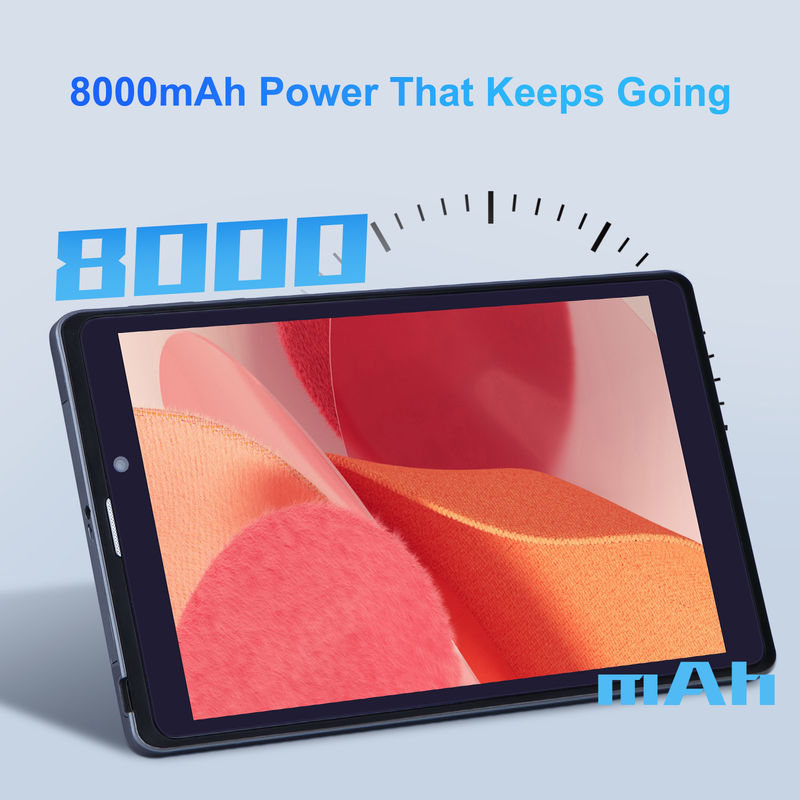 ไอเดีย C แอนดรอยด์ แท็บเล็ต พีซี คล้องคู่ 8 นิ้ว 1280x800 IPS HD Display แอนดรอยด์ 12 แท็บเล็ตสําหรับวัยรุ่น CM818-Grey