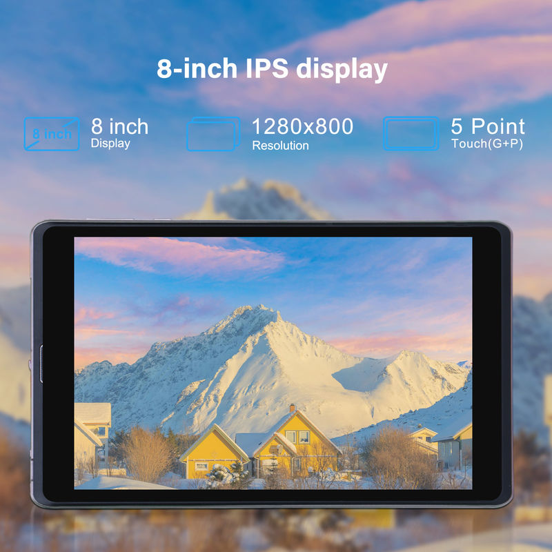 ไอเดีย C แอนดรอยด์ 12 แท็บเล็ต 8 นิ้ว แบตเตอรี่ 8000mAh กล้อง 5+8MP แรม 8GB ROM 512GB สําหรับการศึกษา การเรียนรู้ CM818-ชมพู
