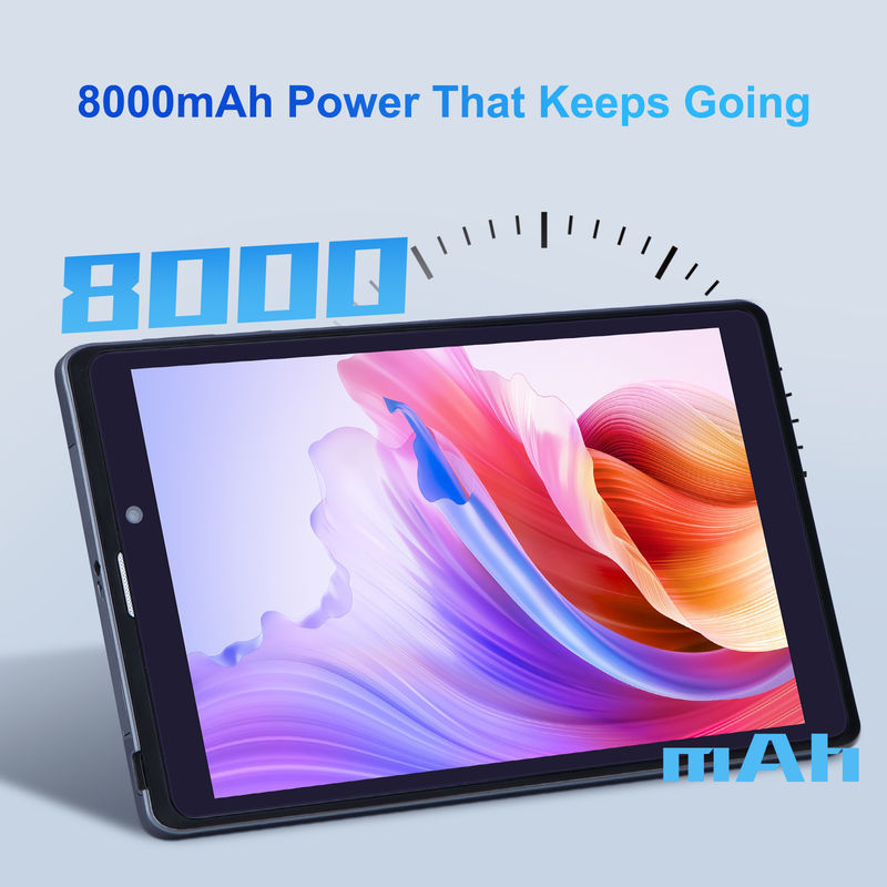 ไอเดีย C แอนดรอยด์ แท็บเล็ต พีซี กล้องคู่ 8 นิ้ว 1280x800 IPS HD Display แอนดรอยด์ 12 แท็บเล็ตสําหรับนักเรียน CM818-Grey