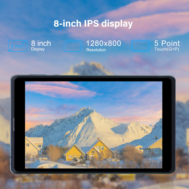 ไอเดีย C แอนดรอยด์ แท็บเล็ต พีซี กล้องคู่ 8 นิ้ว 1280x800 IPS HD Display แอนดรอยด์ 12 แท็บเล็ตสําหรับนักเรียน CM818-Grey