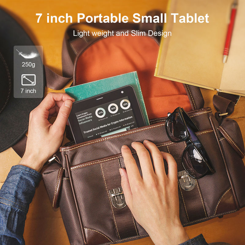 ไอเดียซี แอนดรอยด์ สมาร์ทแท็บเล็ต 7 นิ้ว 6+128GB ทับเล็ต WiFi Quad Core HD Touch Screen สําหรับวัยรุ่น CM515 ((Pink)