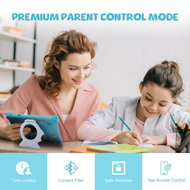 ไอเดีย C แอนดรอยด์ 12 สมาร์ท คิ๊ดสเปด 7 นิ้ว เด็กแท็บเล็ต อายุ 3-7 ปี พร้อมกล้องคู่ CM88