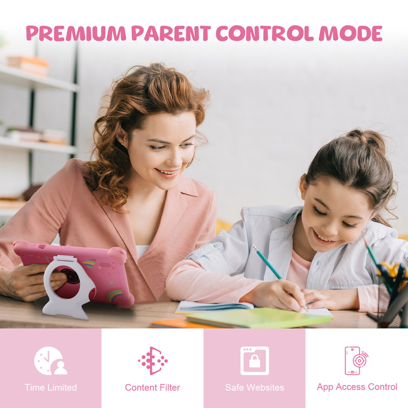 แท็บเล็ตการศึกษาสําหรับเด็ก C Idea หน้าจอสัมผัส 7 นิ้ว พร้อมกรอบป้องกัน CM88