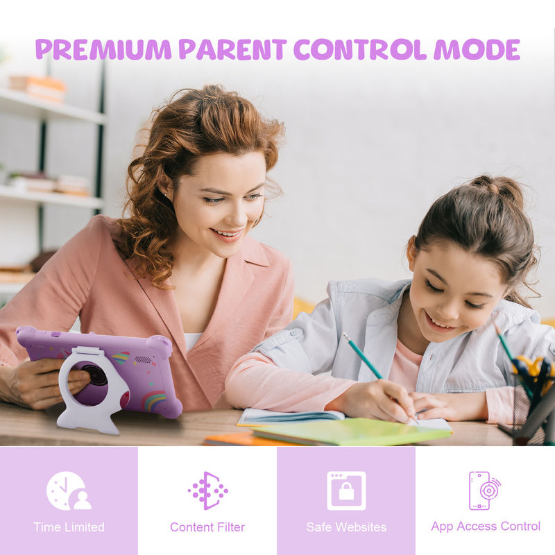 ไอเดีย C 7 นิ้ว เด็กแท็บเล็ต อายุ 3-7 กล้องคู่ IPS จอการศึกษา kidsspad With Parent Control CM88