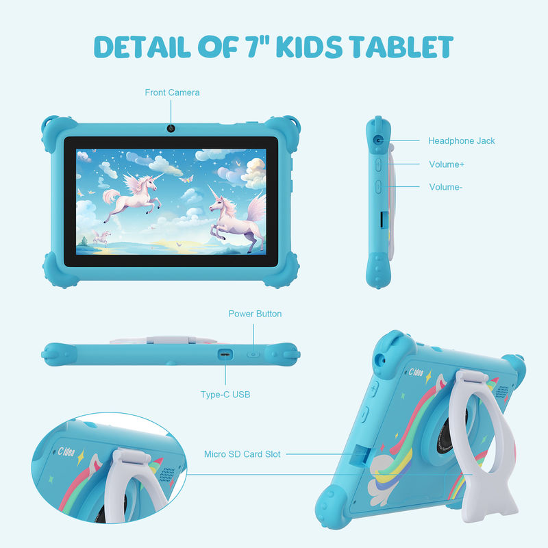 C idea 2024 Kids Tablet การเรียนรู้และเล่นที่มีประสิทธิภาพสูง Tablet การศึกษา CM88