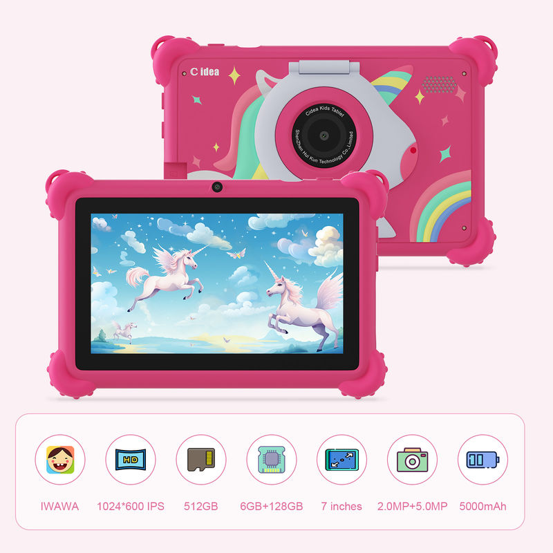 ไอเดีย C 2024 เด็กเรียนรู้แท็บเล็ต หน้าจอ HD สว่าง และแอพการศึกษารวม CM88