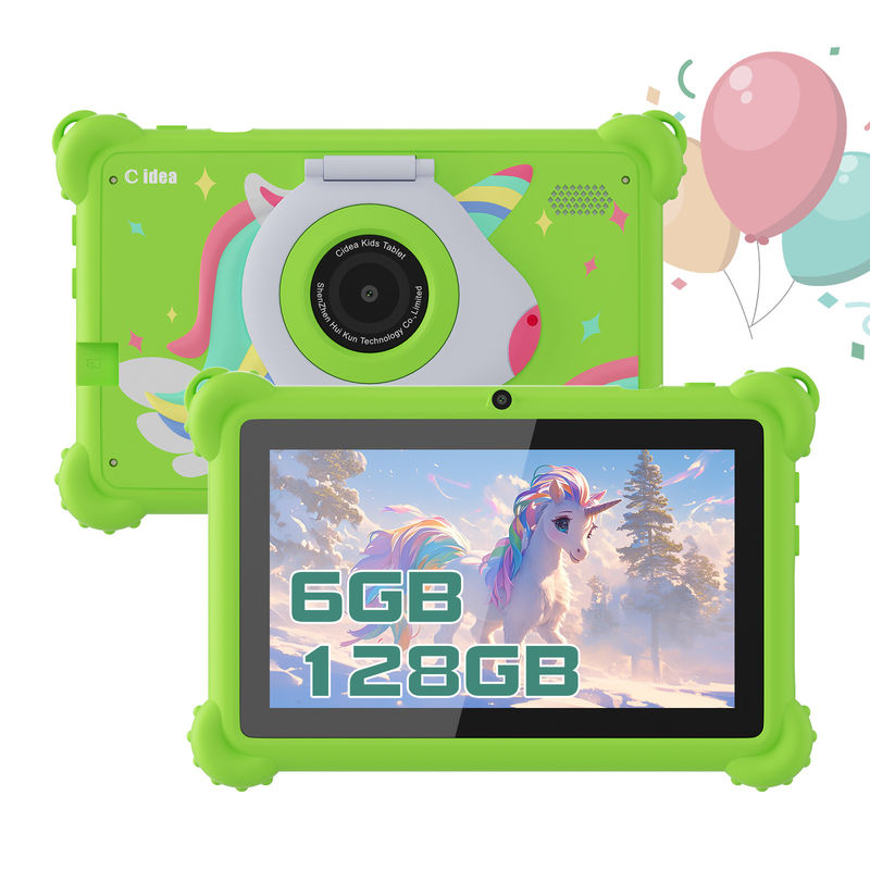 C idea 2024 Kids Learning Tablet แอนดรอยด์ 12 แอปพลิเคชั่นที่ติดตั้งก่อนและการออกแบบที่ยั่งยืน CM88