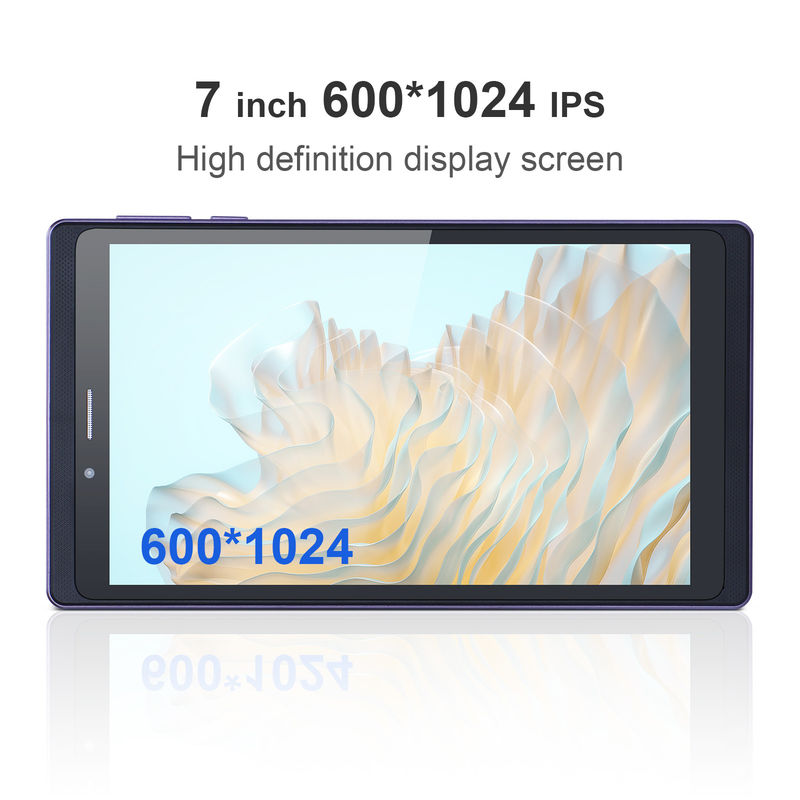 C Idea Portable 7 Inch Smart Tablet PC With Sim 6GB 128GB การศึกษา สําหรับโรงเรียน CM525 ((สีม่วง)