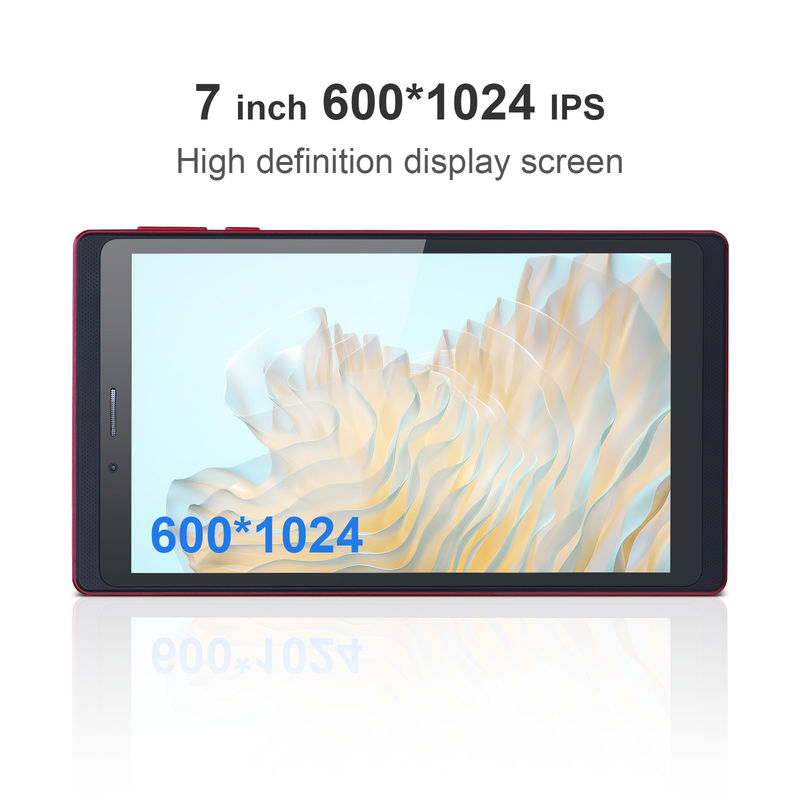 C Idea แท็บเล็ต 7 นิ้ว 512GB พร้อมซิม แอนดรอยด์ แท็บเล็ต PC สําหรับนักเรียนเรียนเรียนรู้ CM525 สีแดง