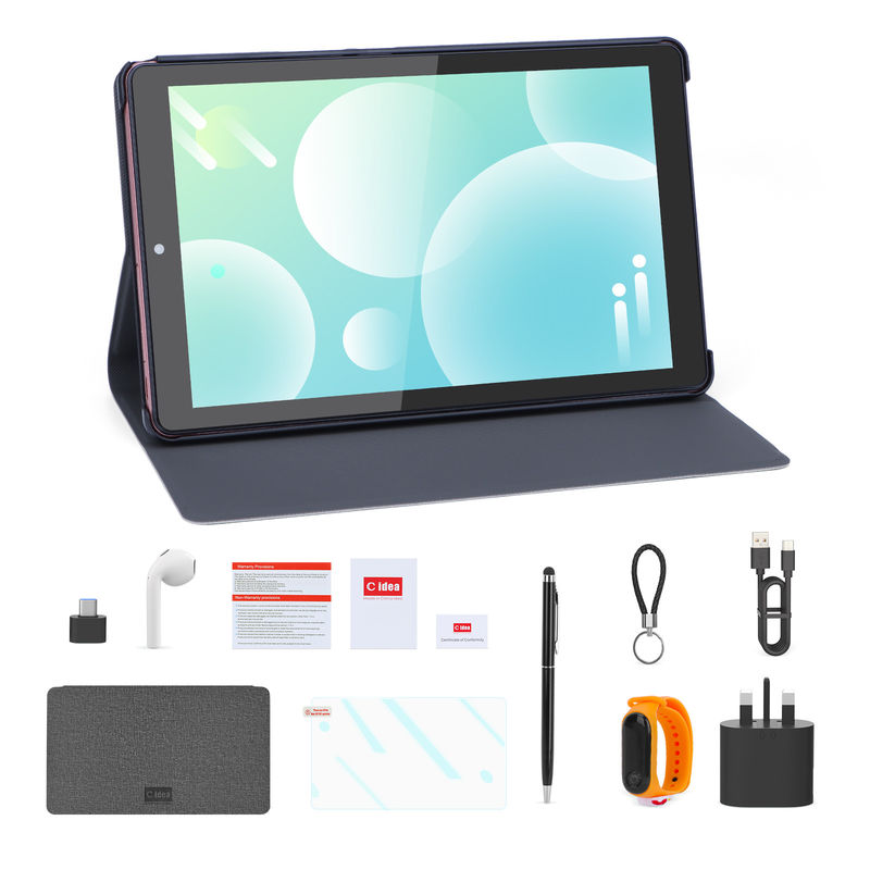 ไอเดีย C แอนดรอยด์ แท็บเล็ต 800x1280 IPS จอ ซิม รองรับ 9 นิ้ว แท็บเล็ต PC With Case CM935 สีชมพู
