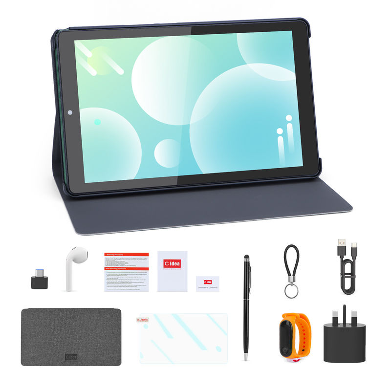 C ไอเดีย ทับเล็ตการศึกษาขนาด 9 นิ้ว ขนาด 800x1280 IPS ทับเล็ตจอสัมผัส พร้อมปากกา Stylus Pen CM935 สีเขียว