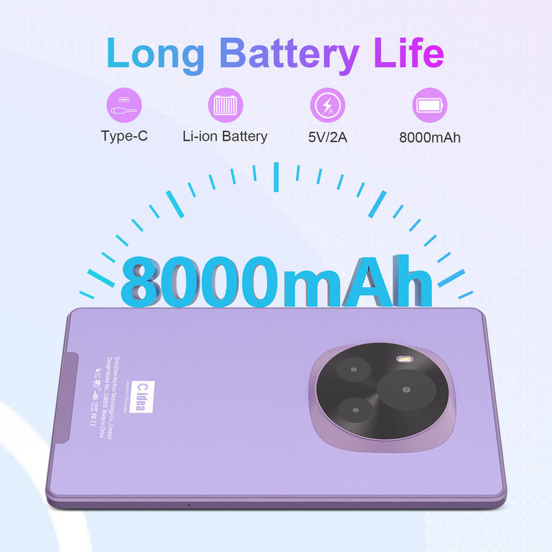 C Idea แท็บเล็ต 9 นิ้ว 5MP + 8MP แท็บเล็ตการศึกษาสําหรับนักเรียน CM935 สีม่วง