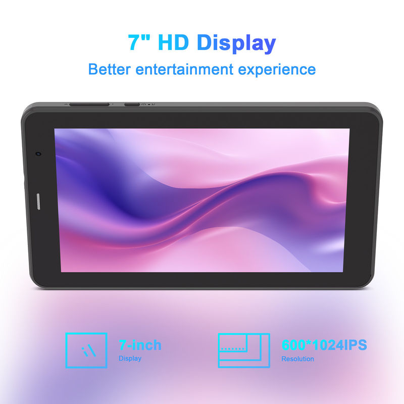 C Idea แอนดรอยด์ 13 แท็บเล็ต 512GB พร้อมซิม แท็บเล็ต PC ขนาด 7 นิ้ว สําหรับนักเรียน CM518 โปร สีดํา